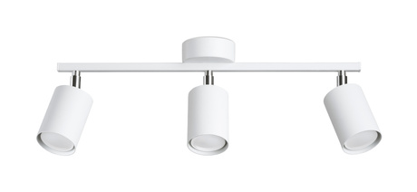 Plafonieră LEMMI 3 alb + 3x bec LED GU-10 3000K cald 7W 510lm