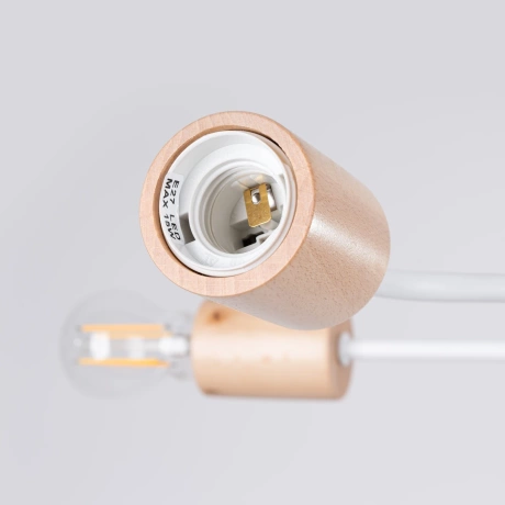 Candelabru TIMBO 8 alb