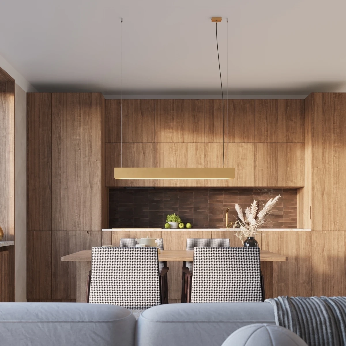 Lampă suspendată SPARK aur