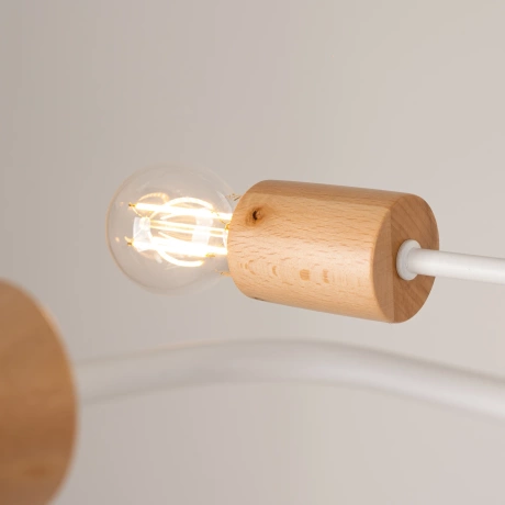 Candelabru TIMBO 8 alb