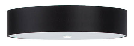 Plafonieră SKALA 60 negru + 5x bec LED E27 3000K Warm 7.5W 620lm