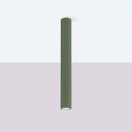 Plafonieră KARBON 60 verde măsliniu