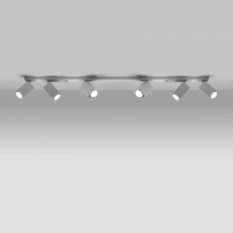 Plafonieră MERIDA 6L alb