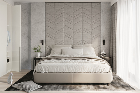 Lampă de perete UTTI negru + 1x bec LED GU-10 4000K rece 7W 630lm