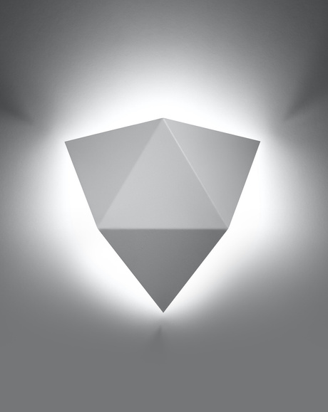 SOLIDO lampă de perete alb + 1x bec LED G9 3000K cald 4.5W 510lm