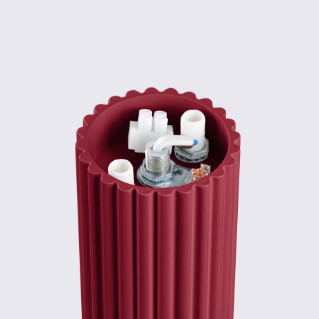 Plafoniera HALO burgundy IP44