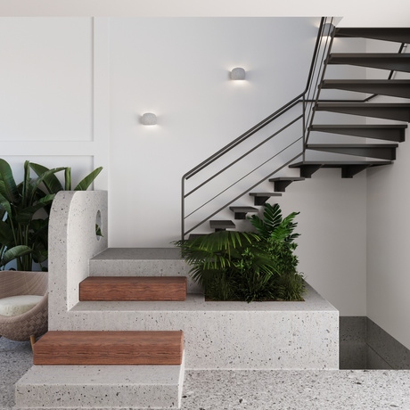 Lampă de perete GLOBE beton