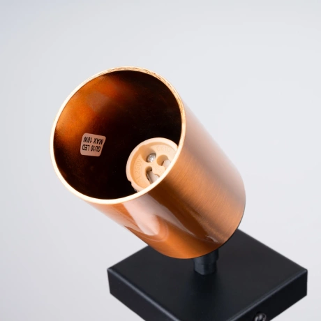 Lampă de perete WINX negru/coper