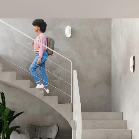 Lampă de perete TEAR alb