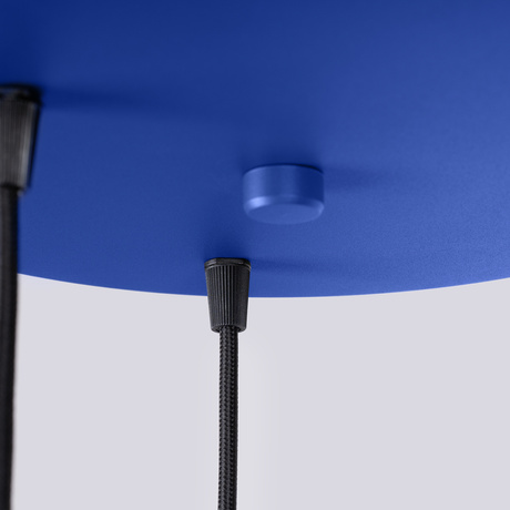 Lampă suspendată ESTRIA 3P alb/ultramarin