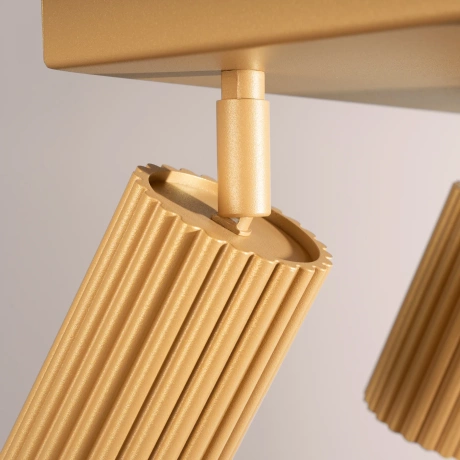 Plafonieră KARBON 4 auriu