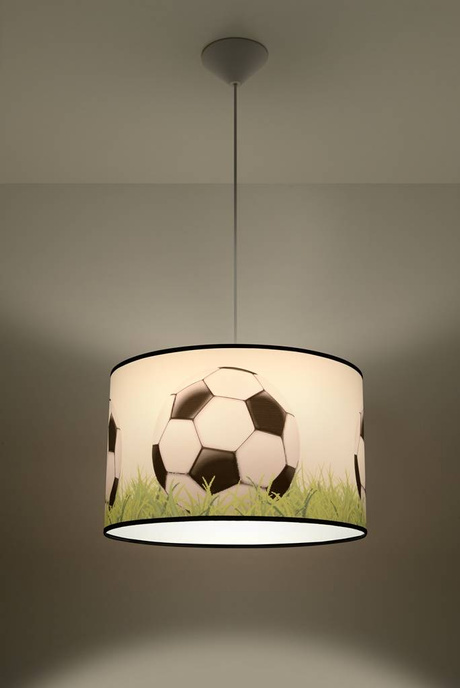 PALL C 40 lampă suspendată + 1x bec LED E27 4000K rece 7,5W 650lm