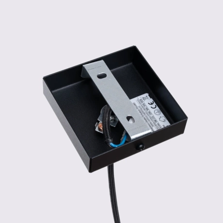 Lampă suspendată KARBON 1 negru