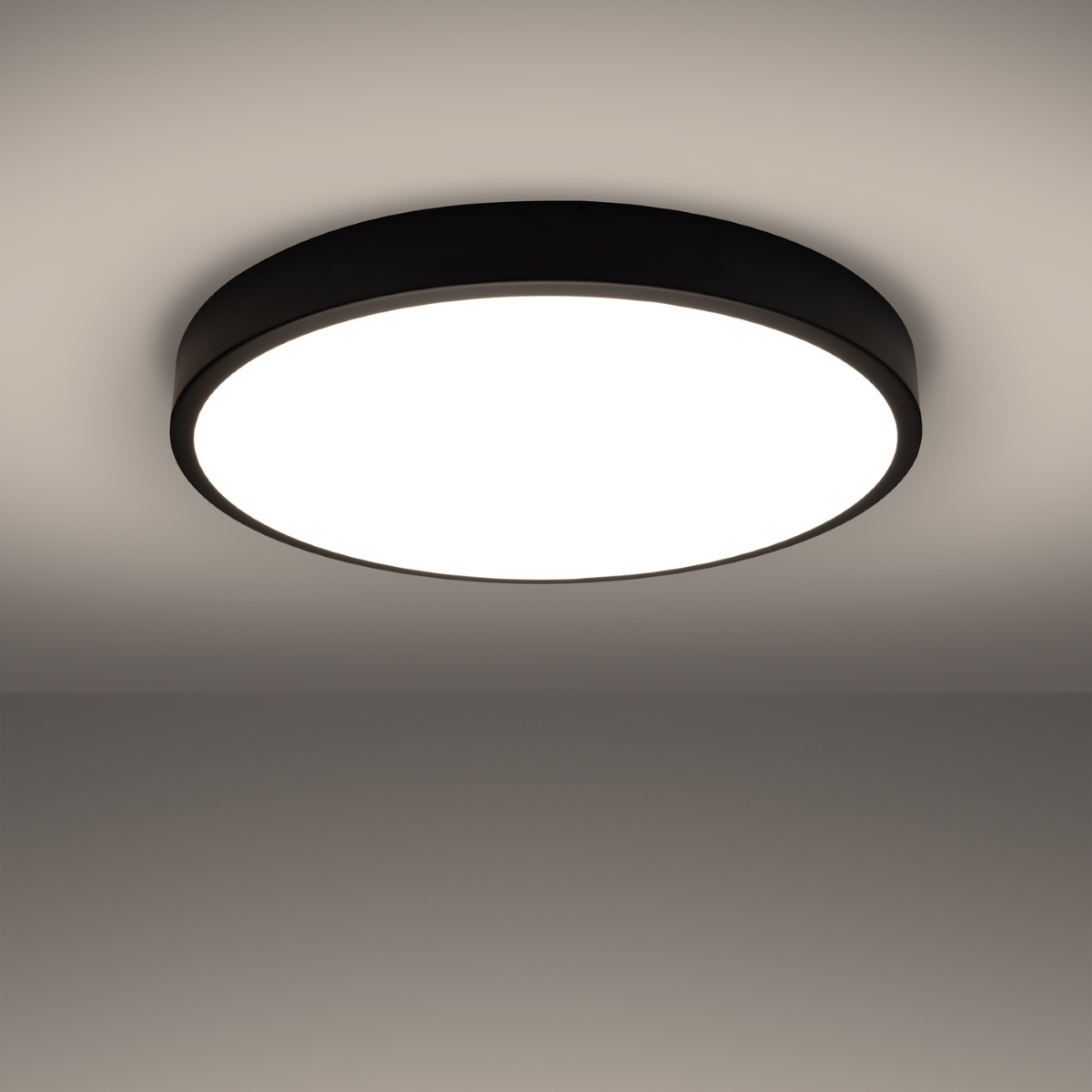 Plafonieră ONYX 60 negru LED 3000K