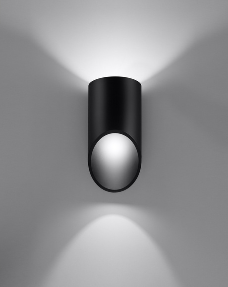 Lampă de perete PENNE 20 negru + 1x bec LED G9 4000K Cold 4,5W 530lm