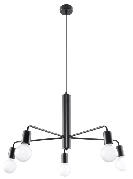 Candelabru DUOMO 5 + 5x Bec LED E27 4000K Rece 7.5W 650lm