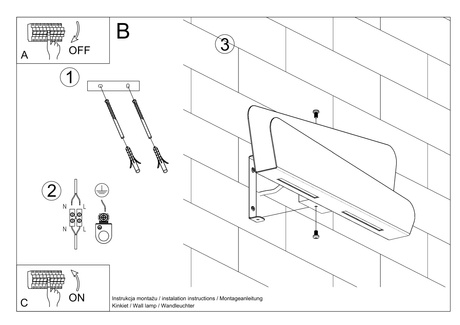 BASCIA lampă de perete alb + 2x bec LED G9 3000K cald 4.5W 510lm