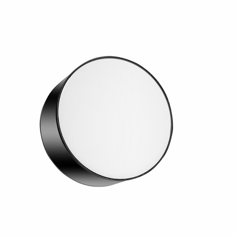 Plafonieră ARENA 25 BLACK + 1x bec LED E27 3000K Warm 7.5W 620lm