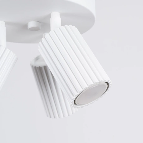 Plafonieră KARBON 3P alb