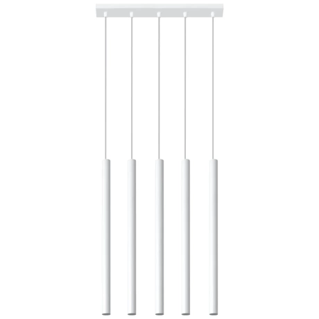 Lampă suspendată PASTELO 5 alb