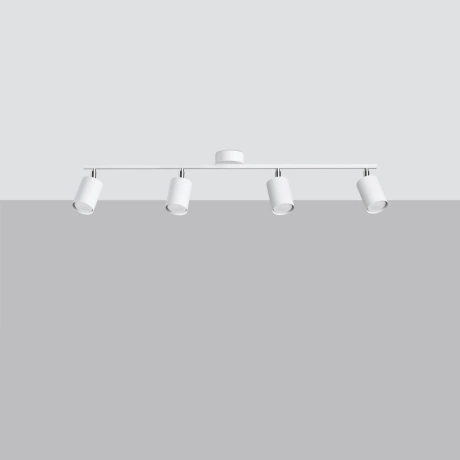 Plafonieră LEMMI 4L alb