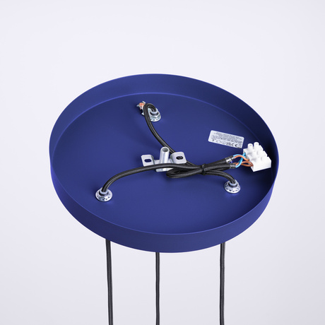 Lampă suspendată HALO 3P ultramarin