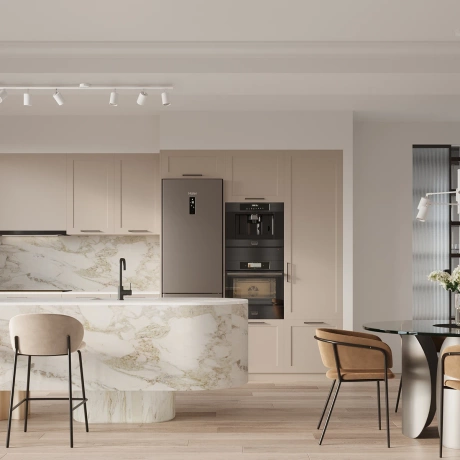 Candelabru LEMMI 6 alb