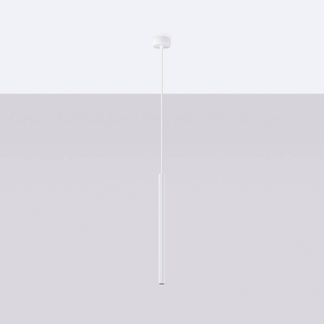 ARCHE 1 lampă suspendată alb + 1x bec LED G9 4000K Cold 4,5W 460lm