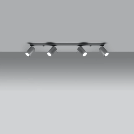 Plafonieră RING 4L gri