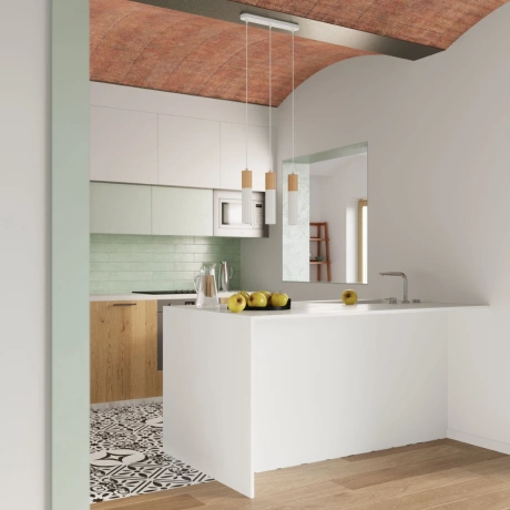 Lampă suspendată PABLO 3P alb