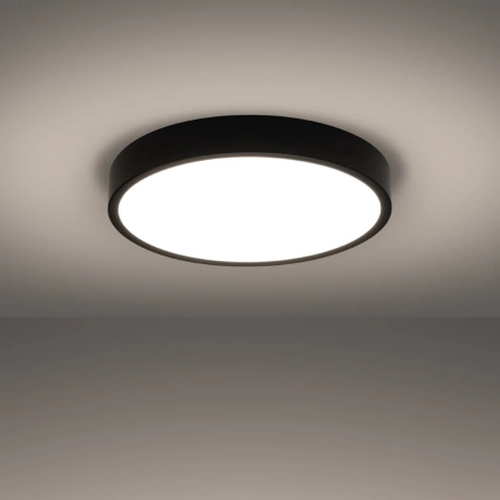 Plafonieră ONYX 50 negru LED 3000K