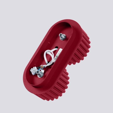 Plafonieră AURA 2 burgundy Gx53