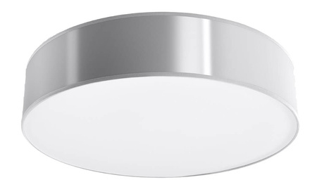 Plafonieră ARENA 55 GREY + 4 becuri LED E27 3000K Warm 7.5W 620lm