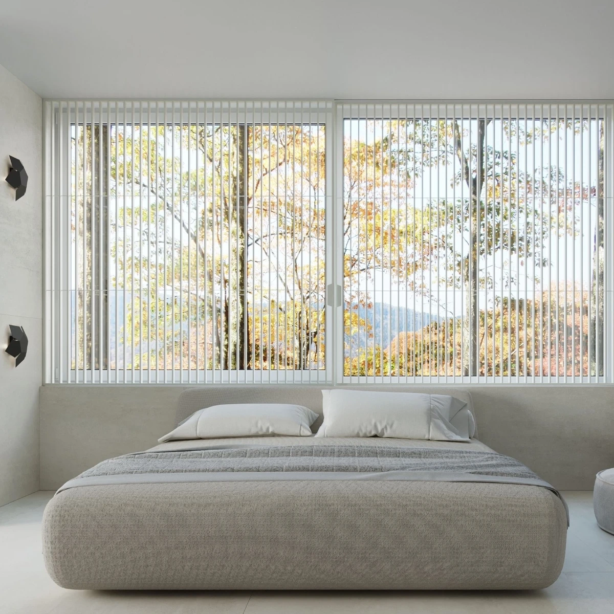 Lampă de perete PENTA negru