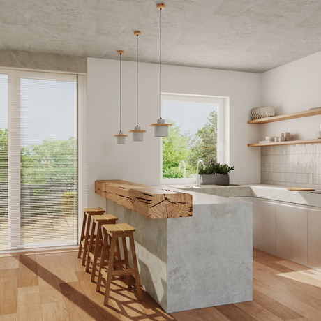 Lampă suspendată MAB beton