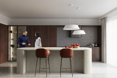 Plafonieră VEGA 70 alb + 5x bec LED E27 4000K rece 7.5W 650lm