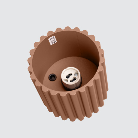 Plafonieră AURA 1 mocha GU10