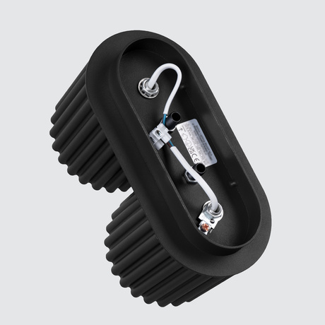 Plafonieră AURA 2 negru GU10