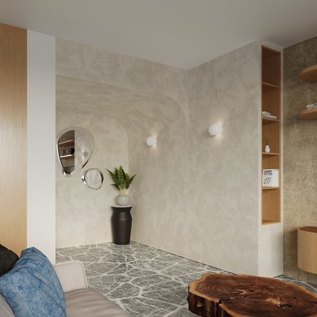 Aplică ceramică GLOBE alb + 1x bec LED E27 4000K rece 7.5W 650lm