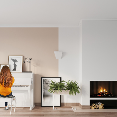 CLINO 1 lampă de perete + 1x bec LED E27 3000K Warm 7.5W 620lm