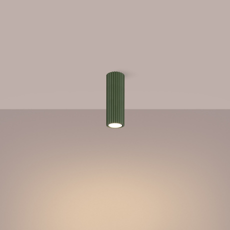 Plafonieră KARBON 20 verde măsliniu