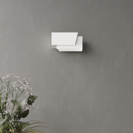 PIEGARE lampă de perete alb + 1x bec LED G9 3000K cald 4.5W 510lm