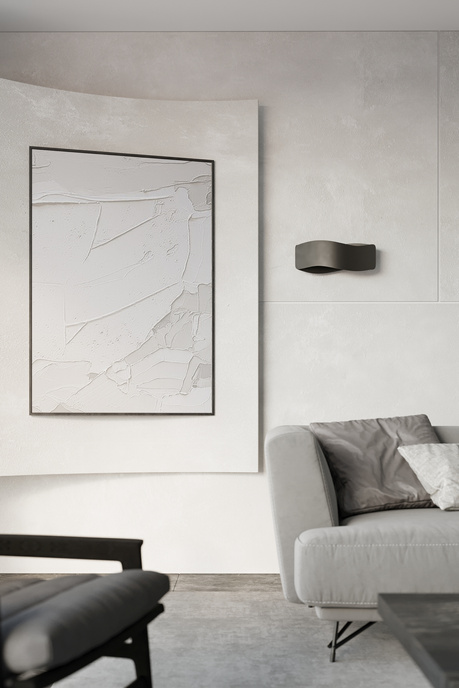 Lampă de perete TILA 30 negru + 1x bec LED G9 3000K Warm 4.5W 510lm