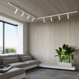 Plafonieră, 8 puncte, sistem de șine trifazat, DIREZIONE