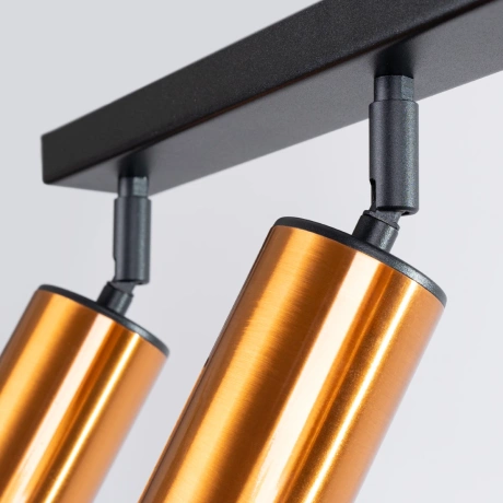 Plafonieră WINX 3 negru/cooper