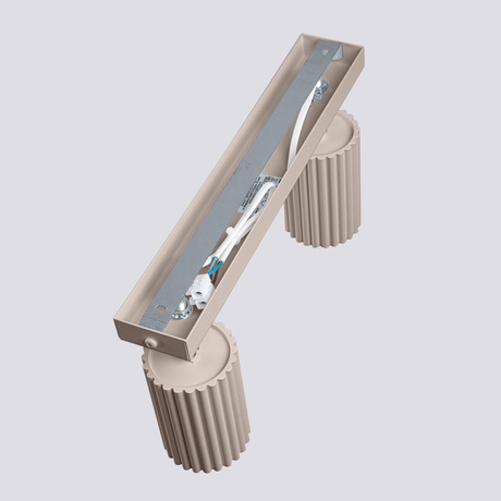 Plafonieră KARBON 2 taupe