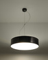Lampă suspendată ARENA 45 BLACK + 3x bec LED E27 4000K Cold 7.5W 650lm