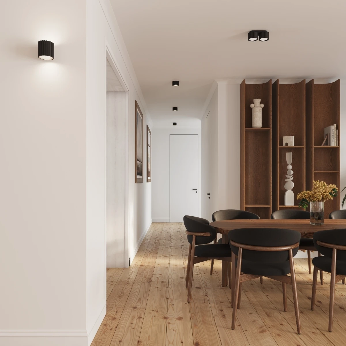 Plafonieră AURA 2 negru Gx53