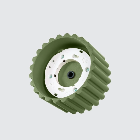 Plafonieră AURA 1 verde măslin Gx53