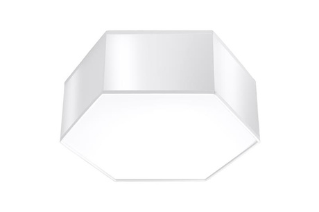 Plafonieră SUNDE 11 alb + 2x bec LED E27 3000K cald 7.5W 620lm
